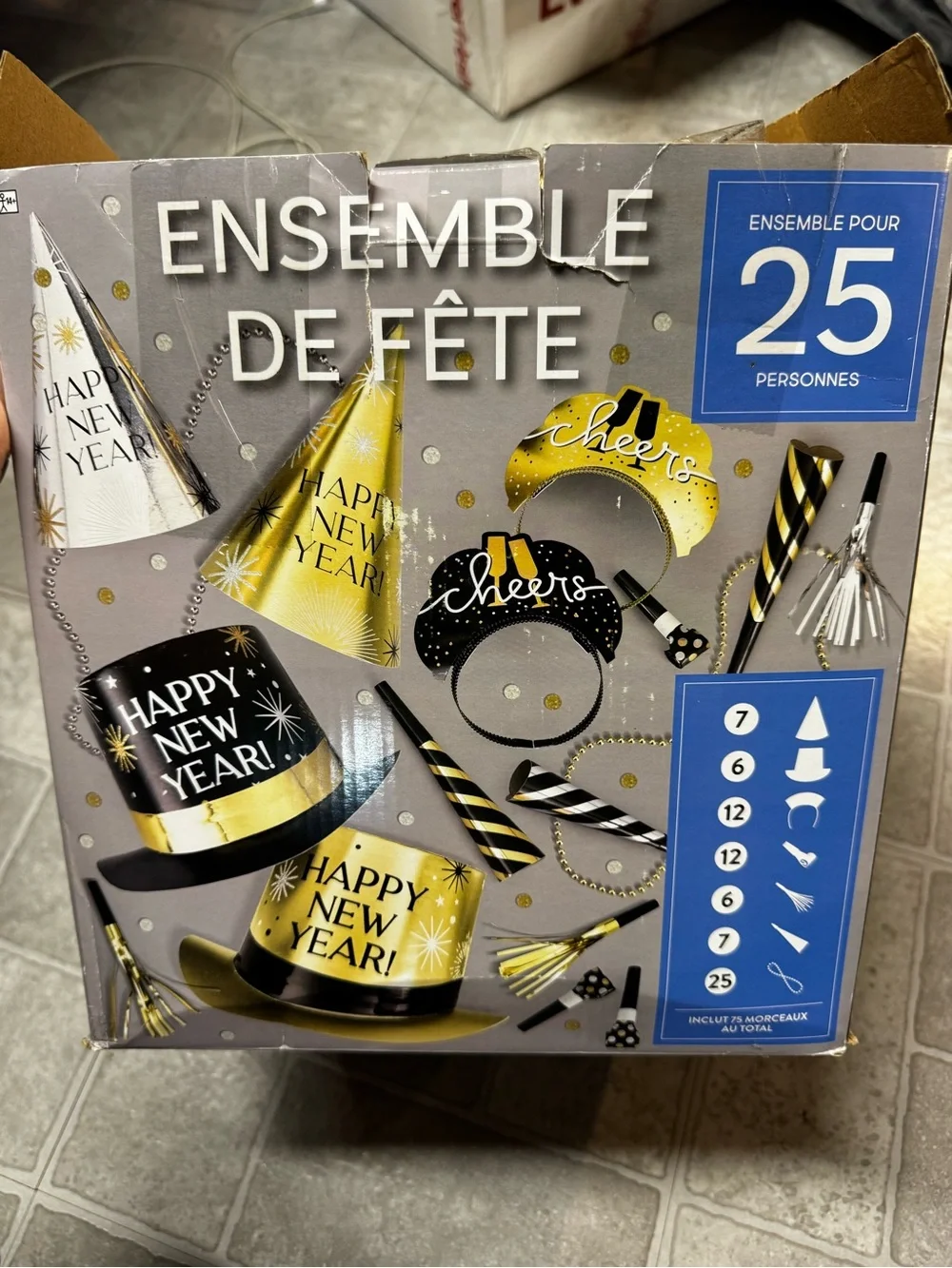 New Years Party Set